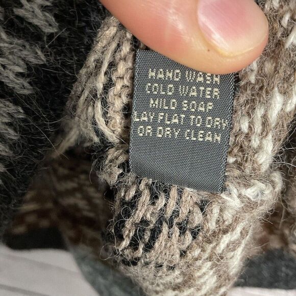 NWOT Classic Alpaca Wayfarer Women's Size L Tribal Boho Aztec Crewneck Sweater - Picture 3 of 10